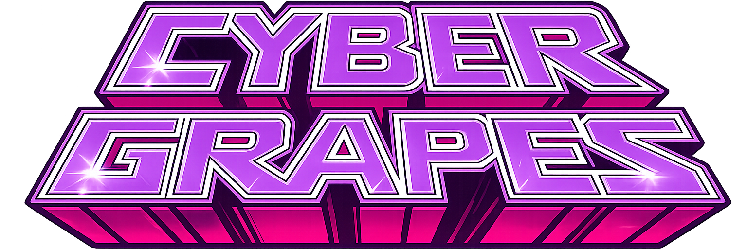 Cyber Grapes Logo No Tagline
