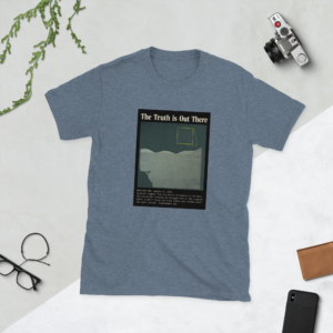 Short-Sleeve Unisex T-Shirt | NASA-UAP-VM6, Apollo 17, 1972
